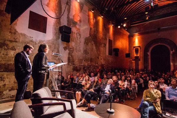 Le public de la conférence « Les architectes du Grand Paris Express » à la Maison de l’Architecture