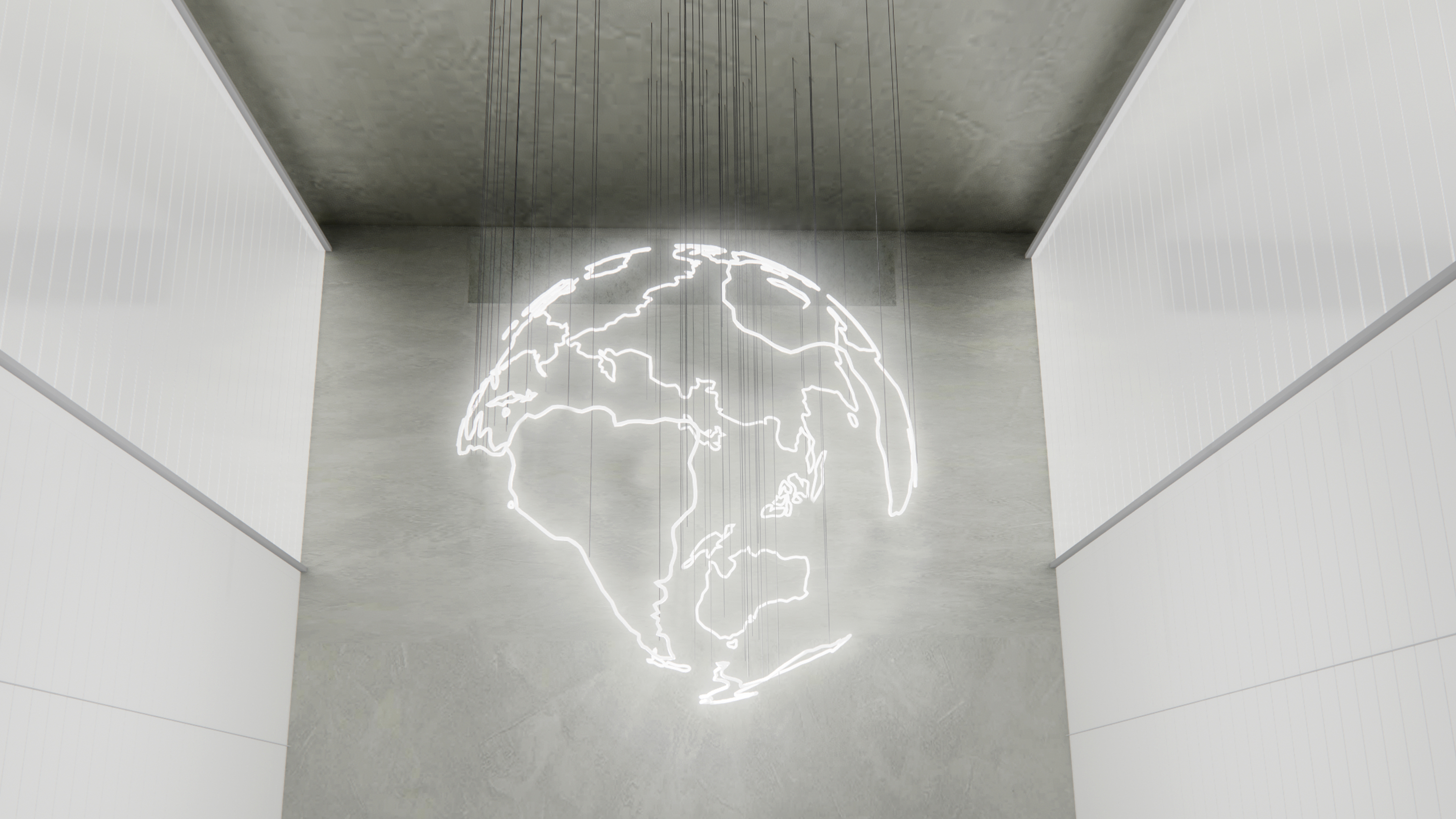 Mona Hatoum proposal for Gare Le Bourget – Aéroport 