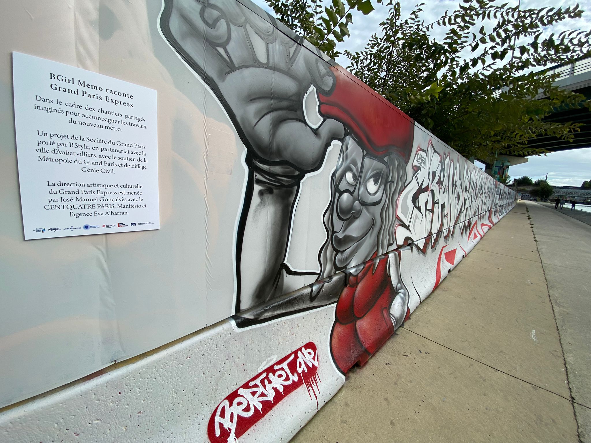 Fresque Rstyle - Berthet One et Disek