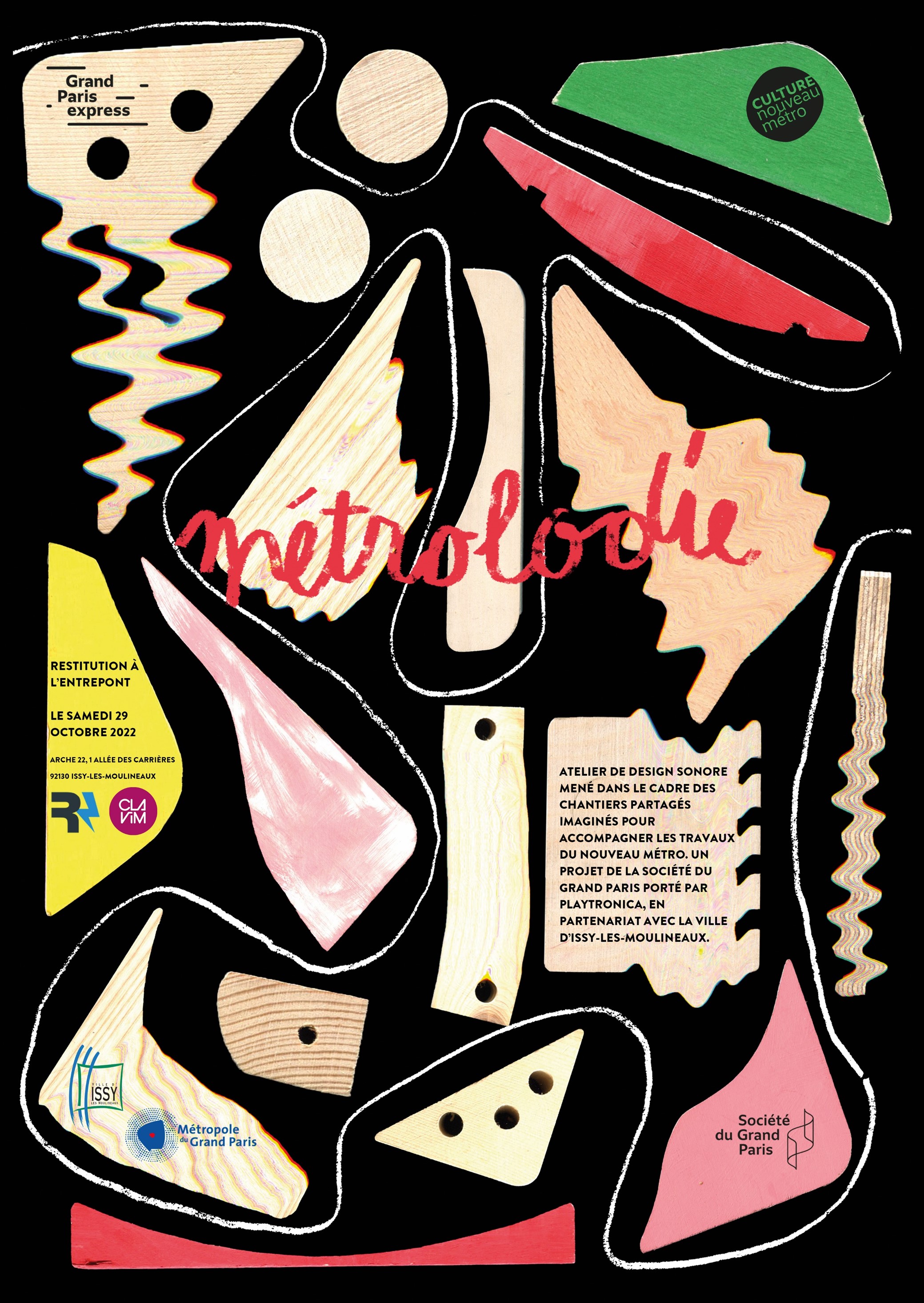 Métrolodie - Exposition au Réacteur/L'entrepont à Issy-les-Moulineaux le 29 octobre