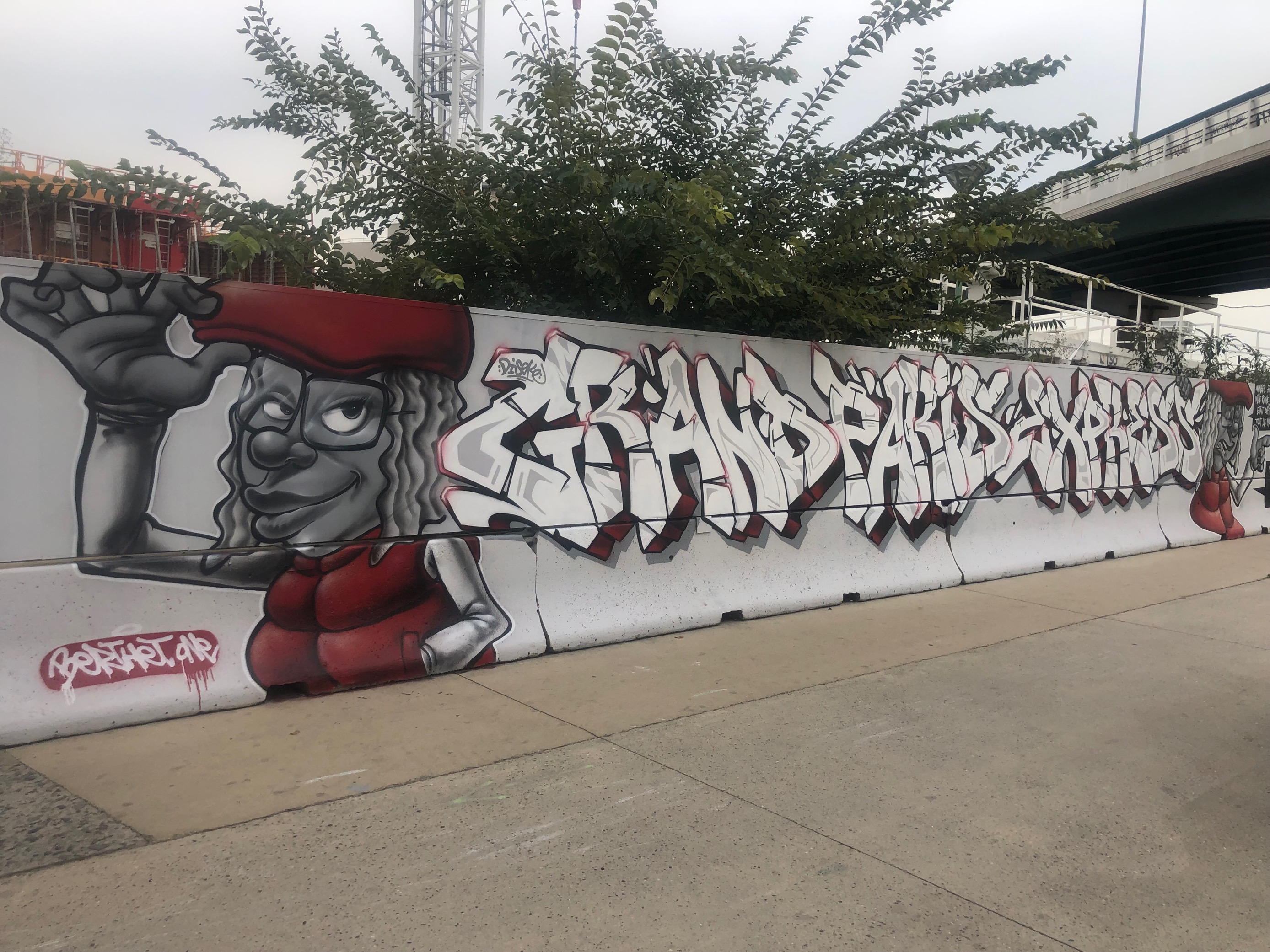 Fresque Rstyle - Berthet One et Disek