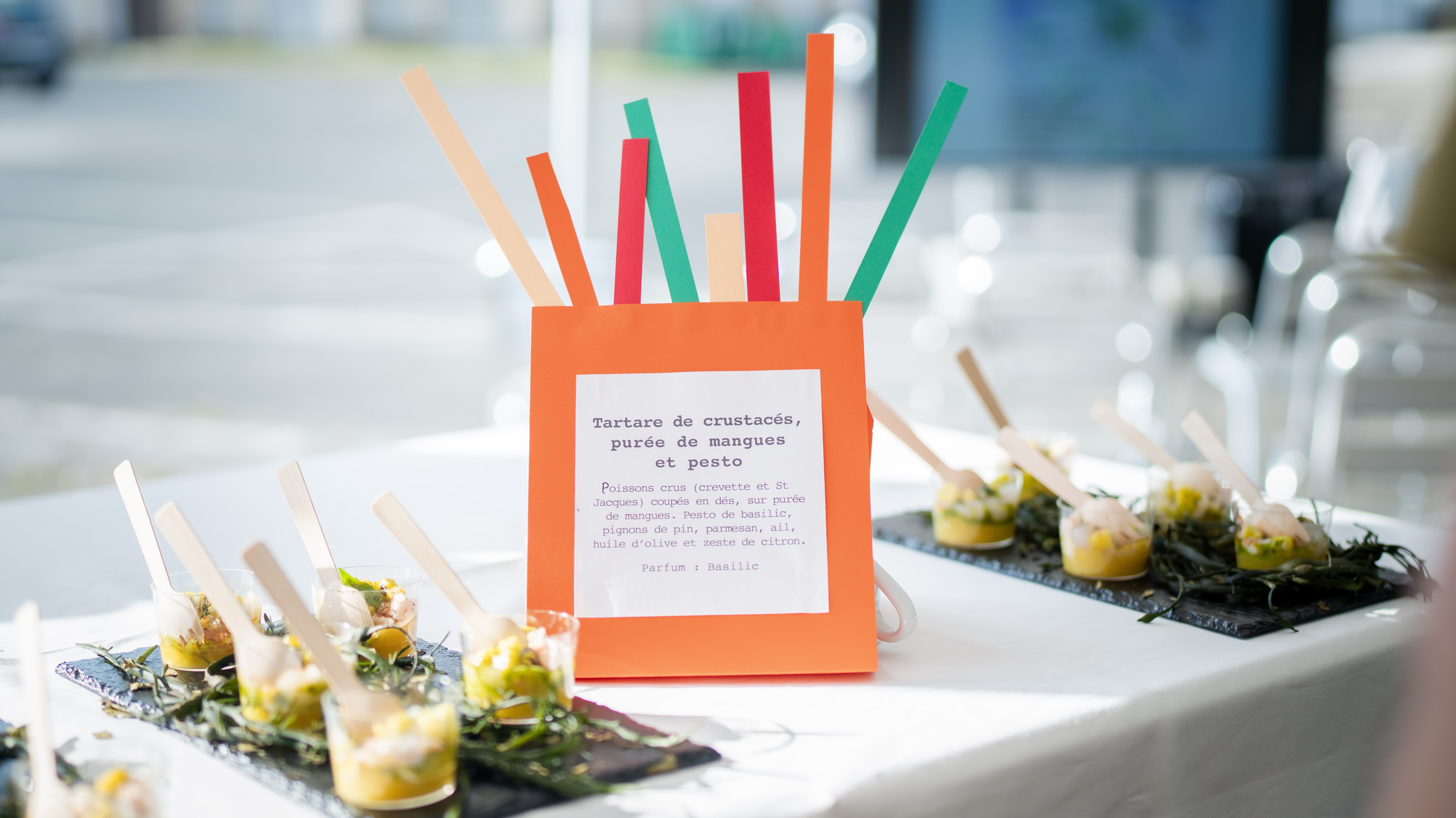 Apéro-banquet par les élèves du lycée Monod