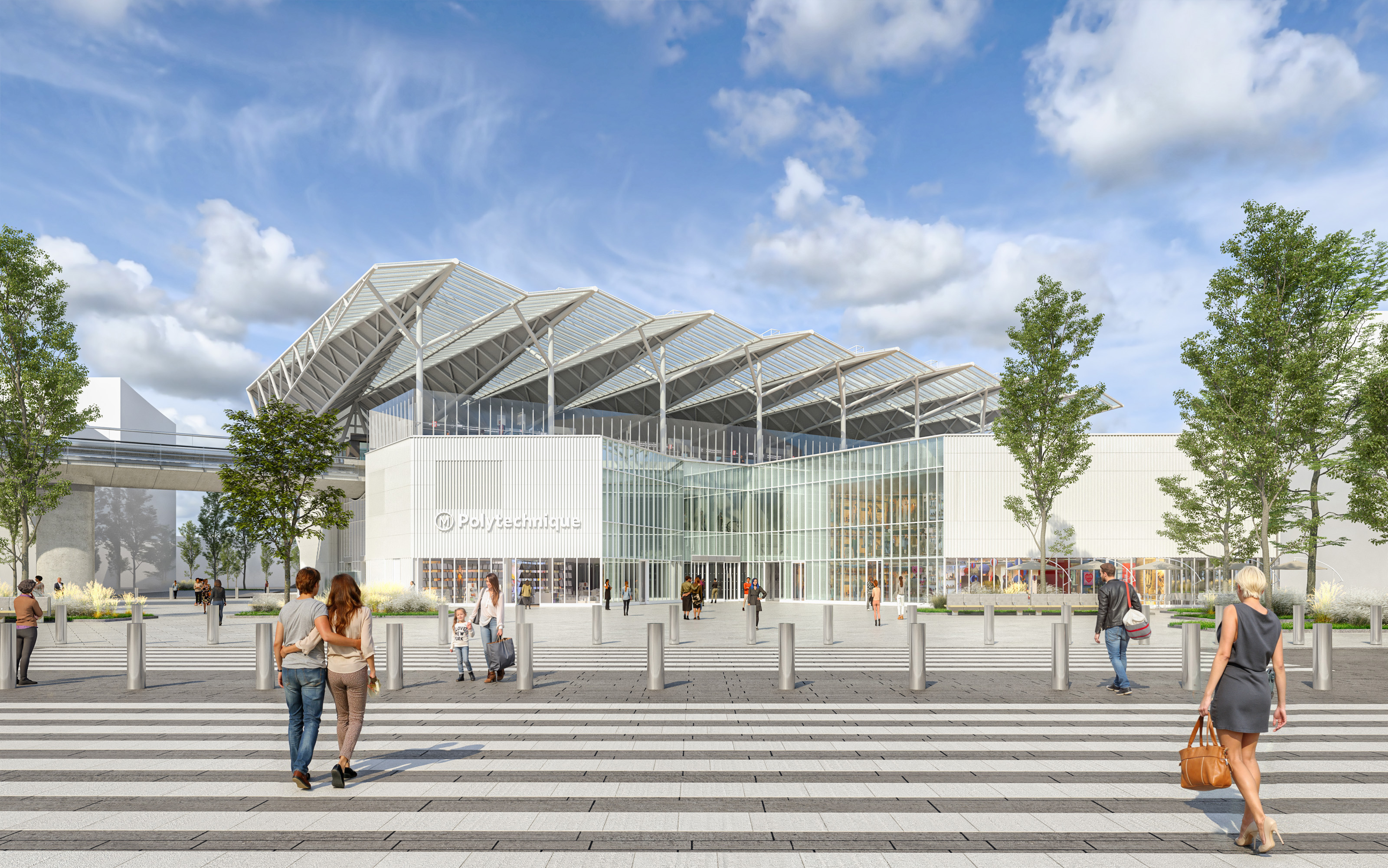 Perspective - Gare Polytechnique