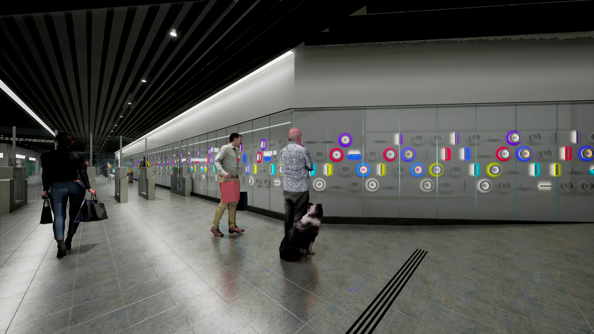 Perspective projet tandem - Mairie d'Aubervilliers