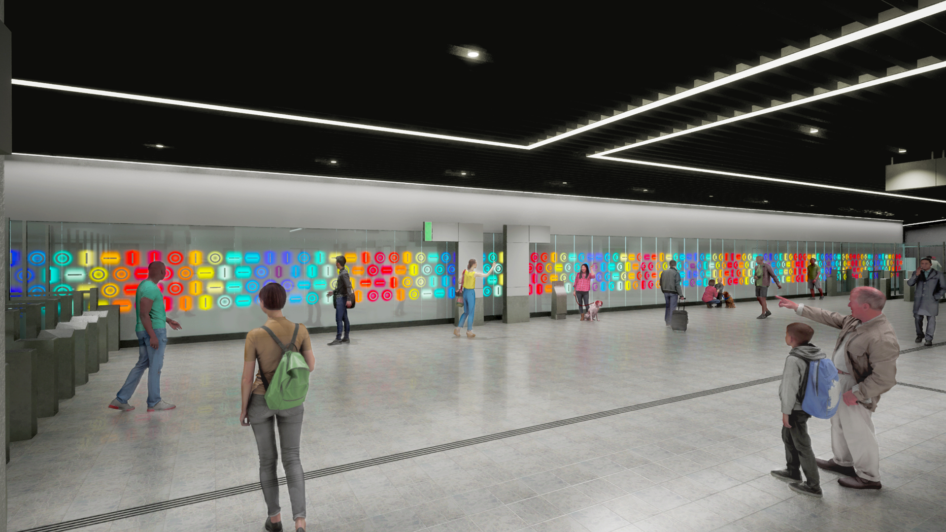 Perspective projet tandem - Mairie d'Aubervilliers