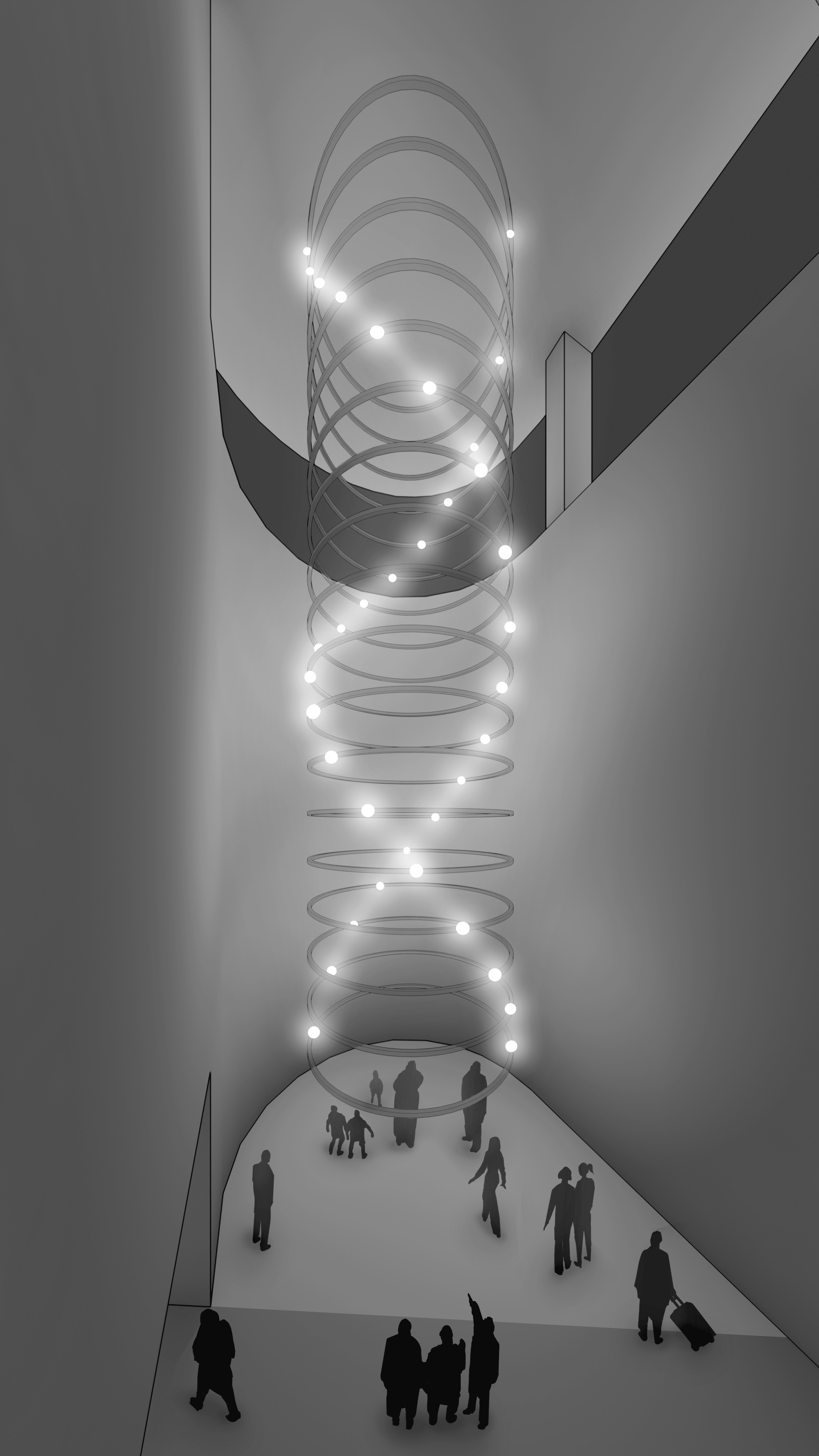 Perspective œuvre tandem - Gare Issy