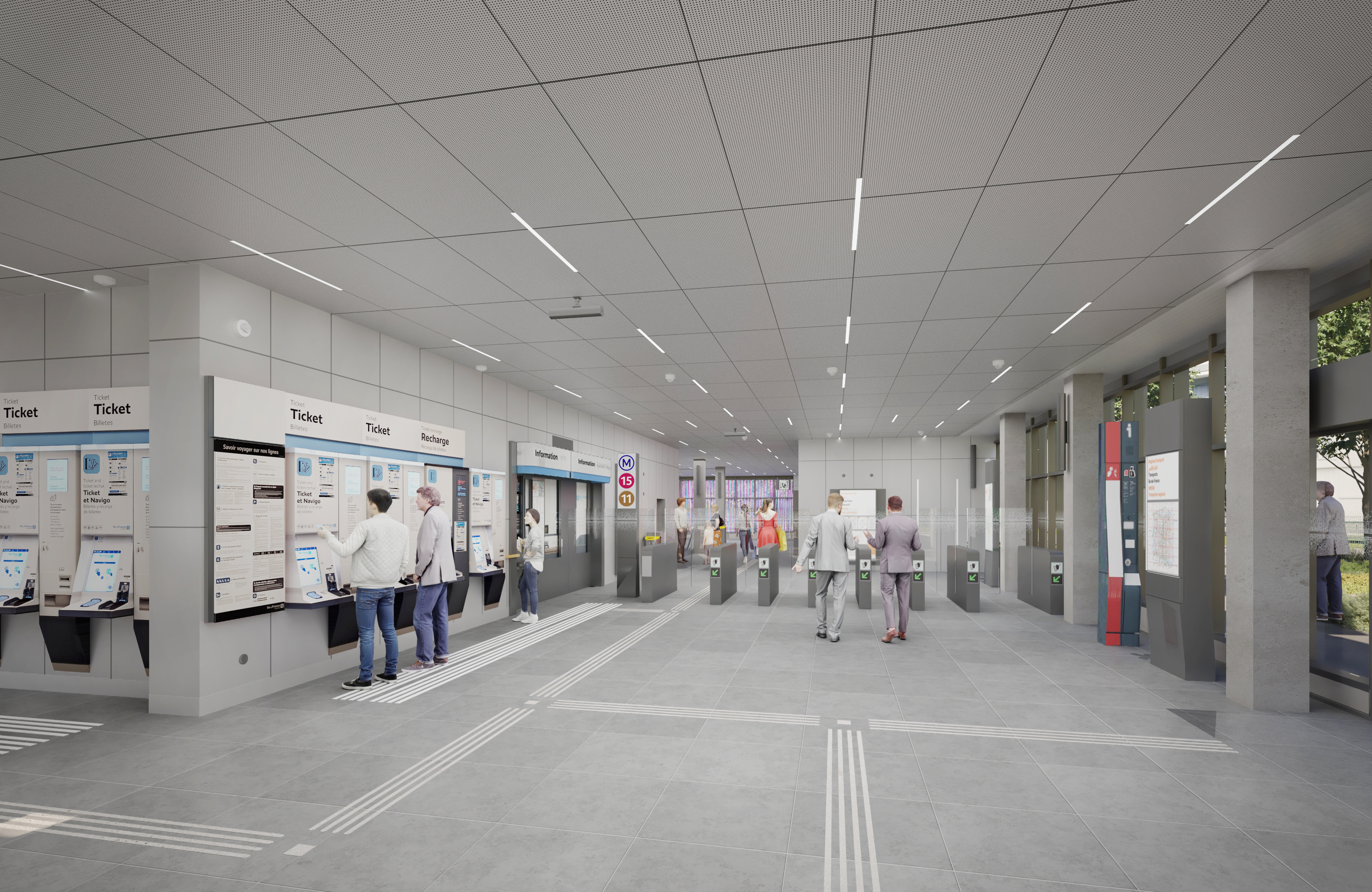 Perspective projet tandem Rosny Bois-Perrier