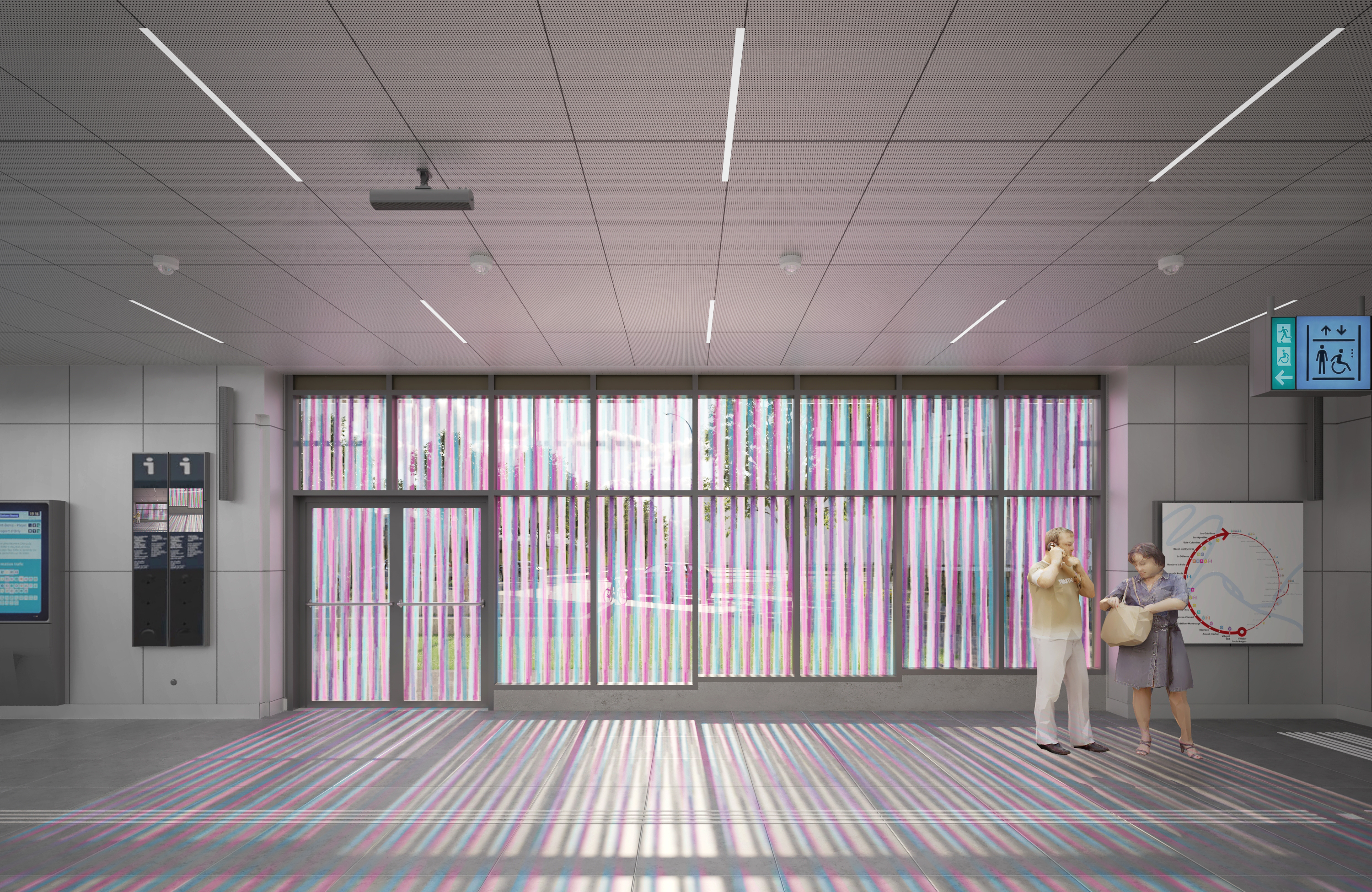 Perspective projet tandem Rosny Bois-Perrier