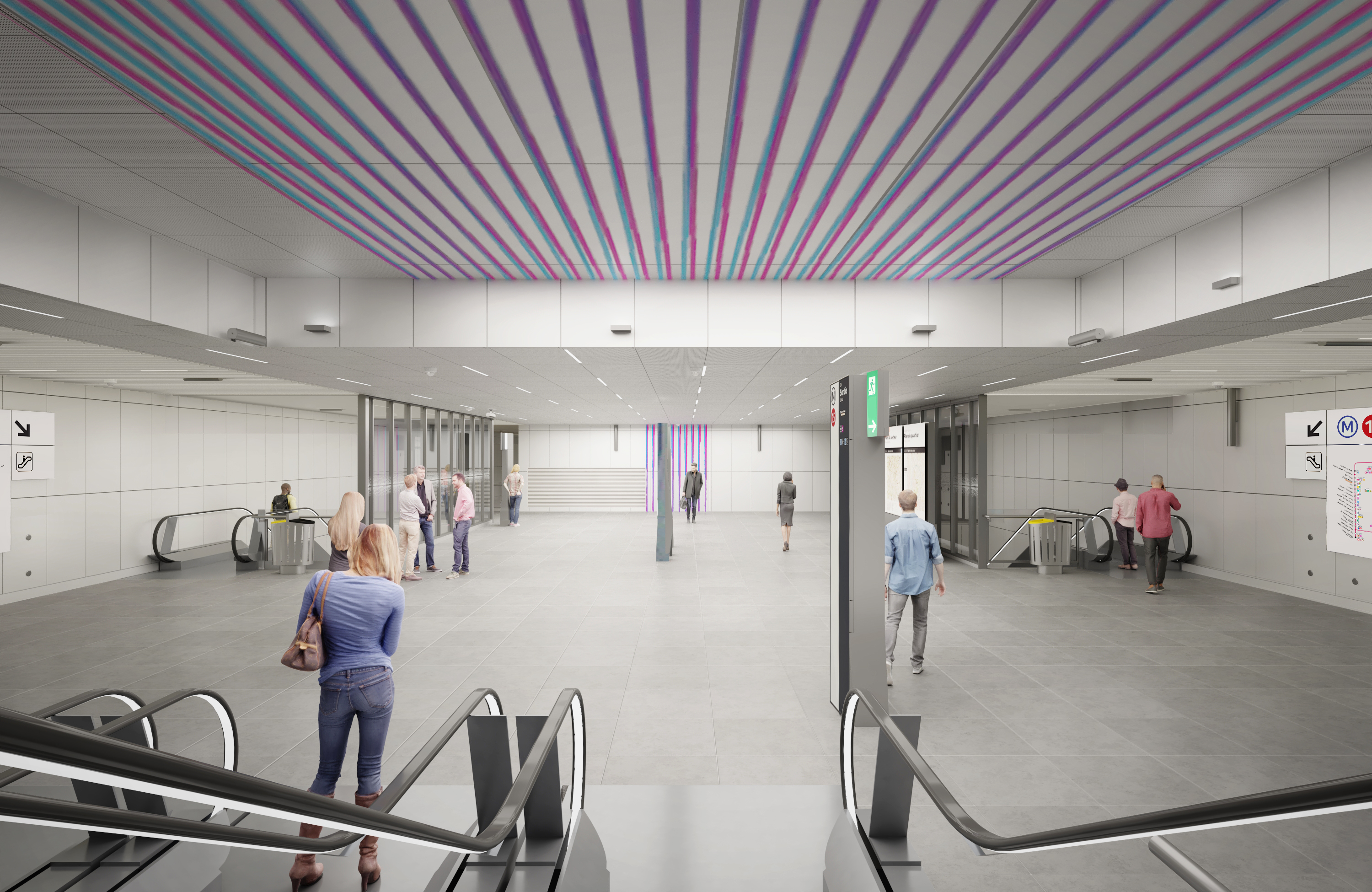 Perspective projet tandem Rosny Bois-Perrier