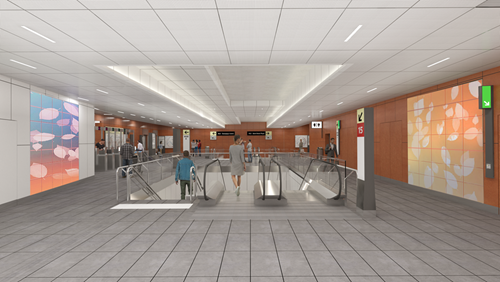 Projet tandem par Thu-Van Tran Gare de Bondy