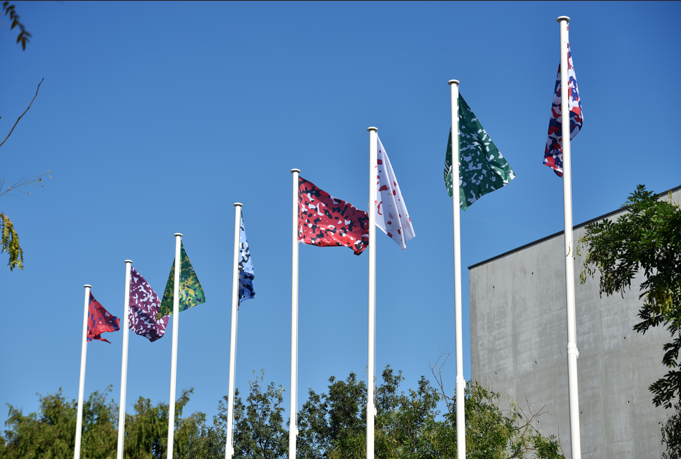 Centre technique Champigny - Œuvre Tandem par Société Réaliste - Collection MAC VAL Musée d'art contemporain du Val-de-Marne
