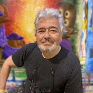 Portrait de hervé di rosa