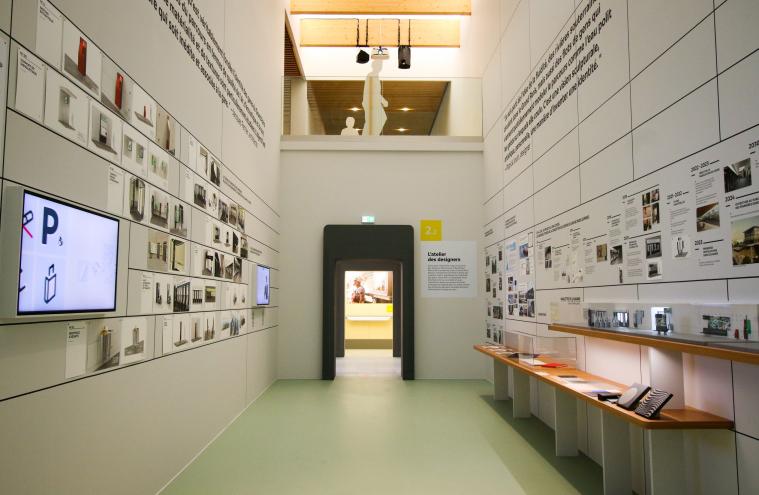 Exposition « L’Atelier des designers », Ruedi Baur et Patrick Jouin à la Fabrique du Métro