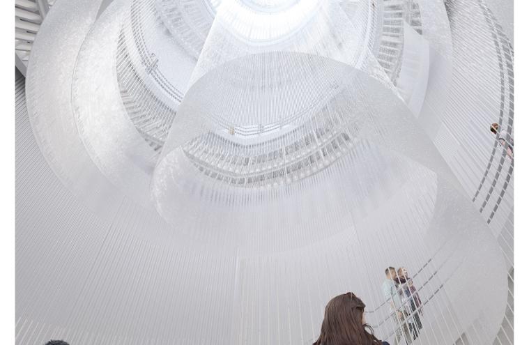 Vue œuvre Gare Saint-Maur - Créteil