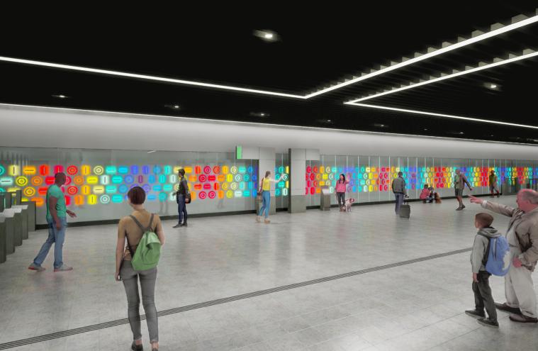 Perspective projet tandem - Mairie d'Aubervilliers