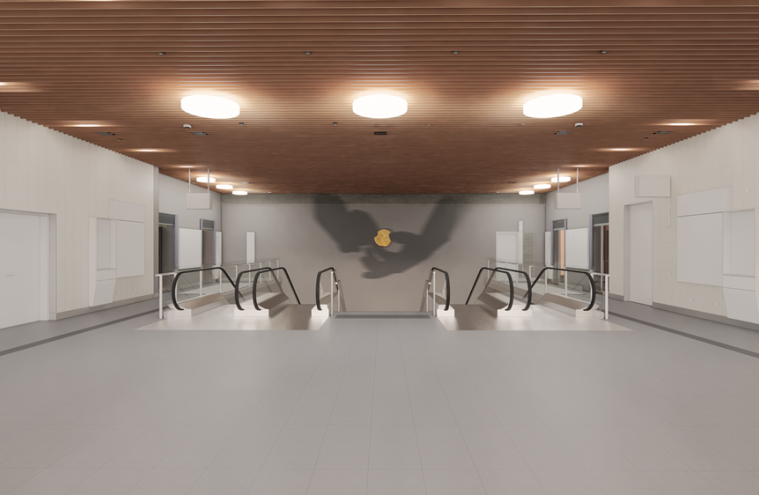 Perspective projet tandem Fort d'Aubervilliers