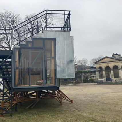 Le Pavillon des Points de Vue d'Alain Bublex au Domaine de Saint-Cloud