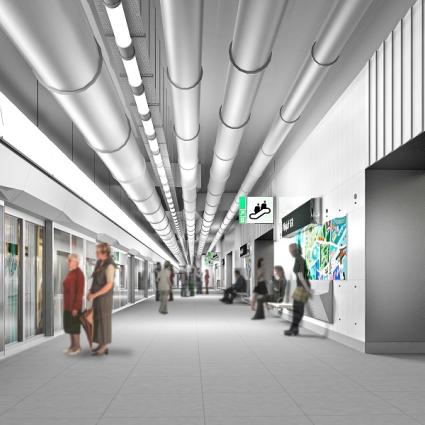 Perspective Gare Villejuif - Gustave Roussy