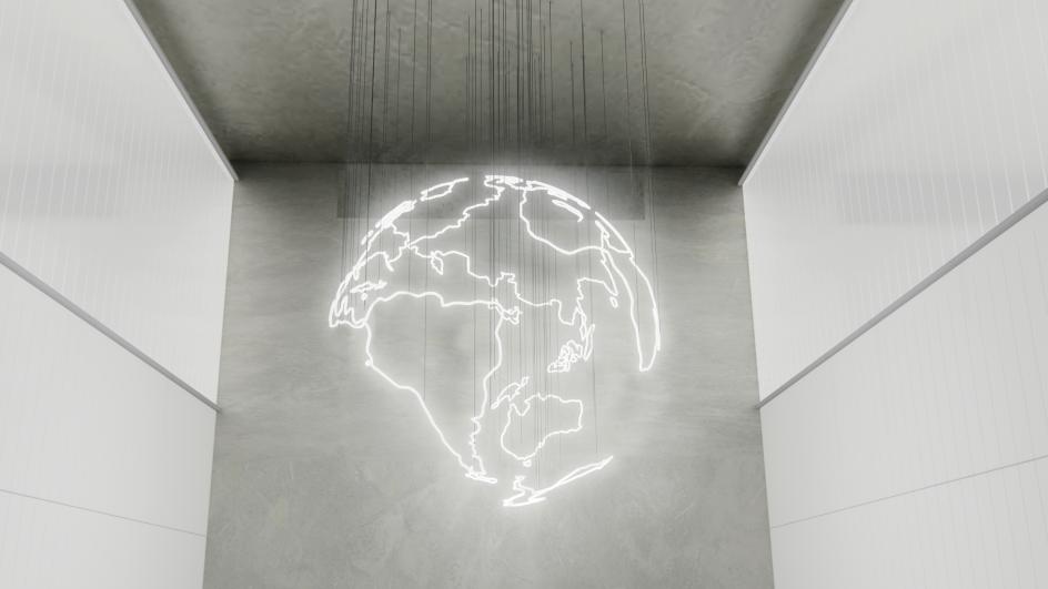 Mona Hatoum proposal for Gare Le Bourget – Aéroport