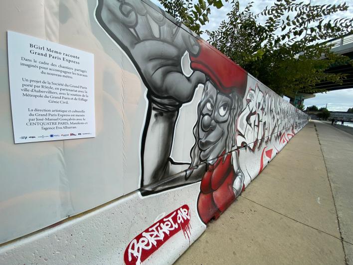 Fresque Rstyle - Berthet One et Disek