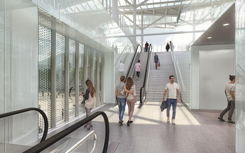 Perspective - Gare Polytechnique