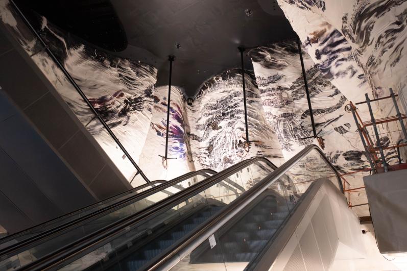 Œuvre tandem Gare de Vitry-sur-Seine