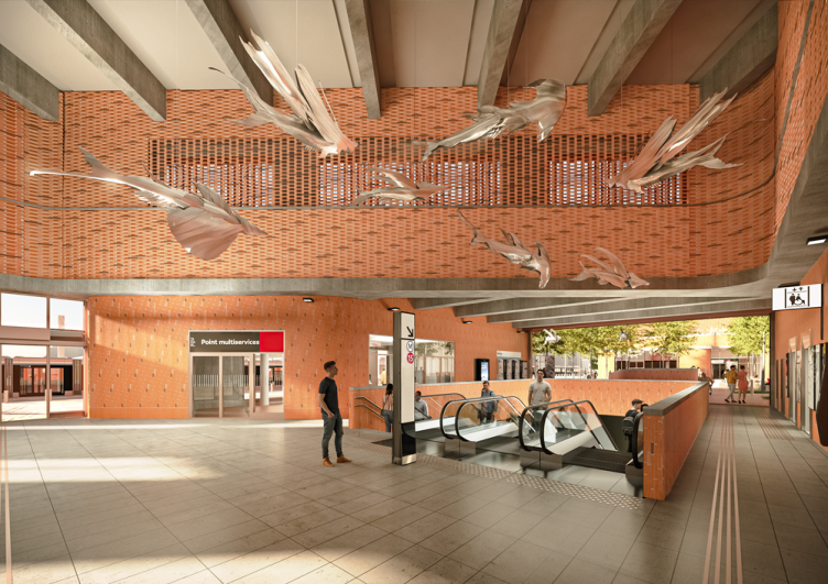 Perspective projet tandem Bobigny - Pablo Picasso