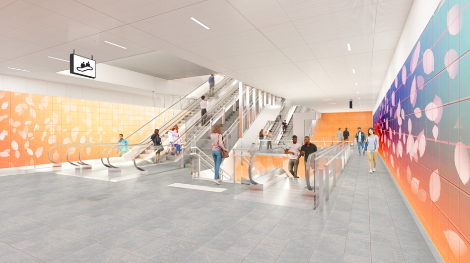 Projet tandem par Thu-Van Tran Gare de Bondy