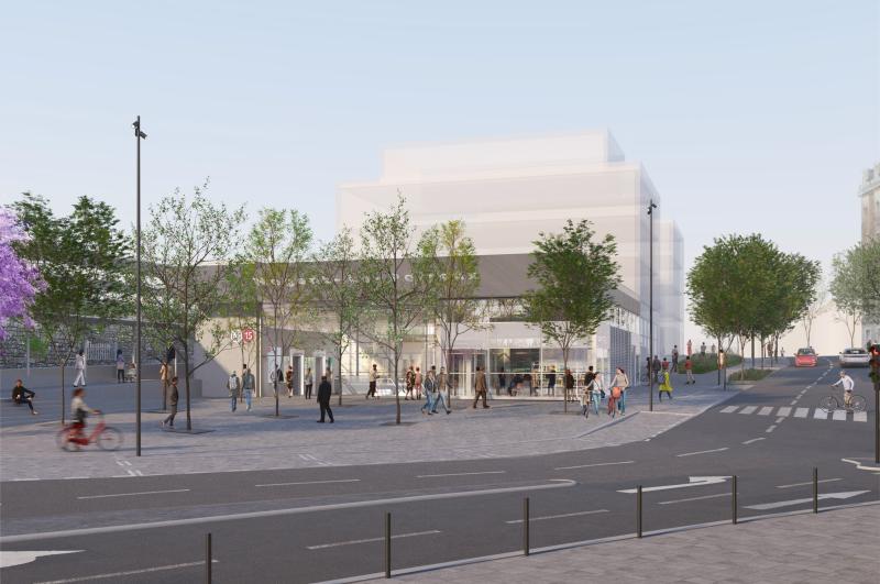 Perspective gare Nogent - Le Perreux