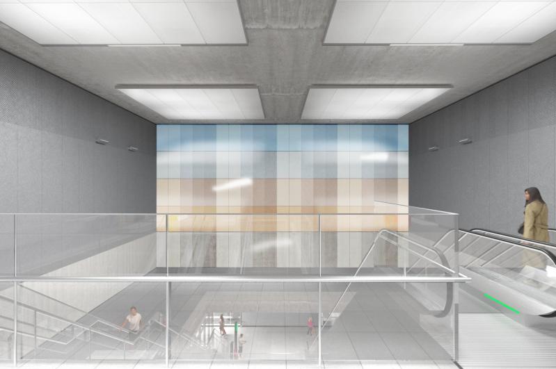 Perspective projet tandem gare Nogent - Le Perreux