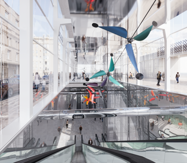 Œuvre tandem Gare Villejuif - Louis Aragon