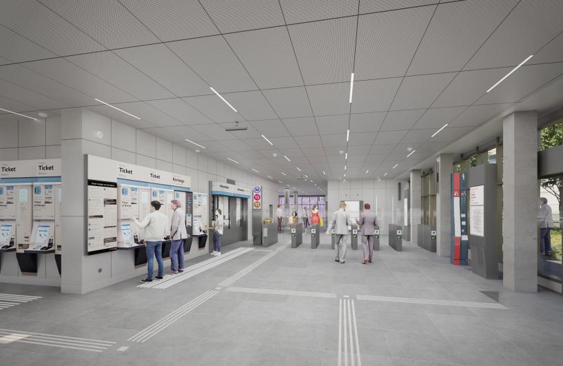 Perspective projet tandem Rosny Bois-Perrier