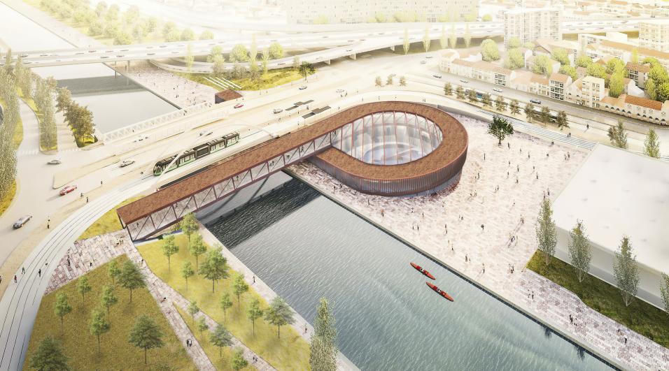 Projet tandem par Théo Merci - Gare Pont de Bondy