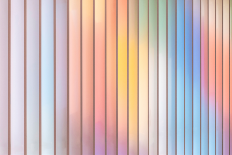 Chantier de pose de l'oeuvre en cours