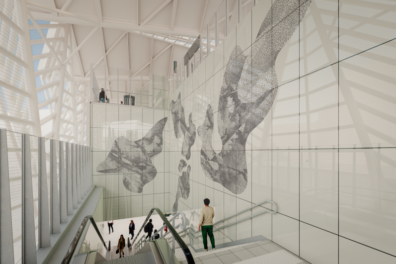 Perspective - Gare Polytechnique